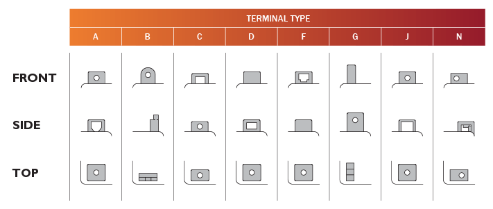 revplus regular Battery Terminal