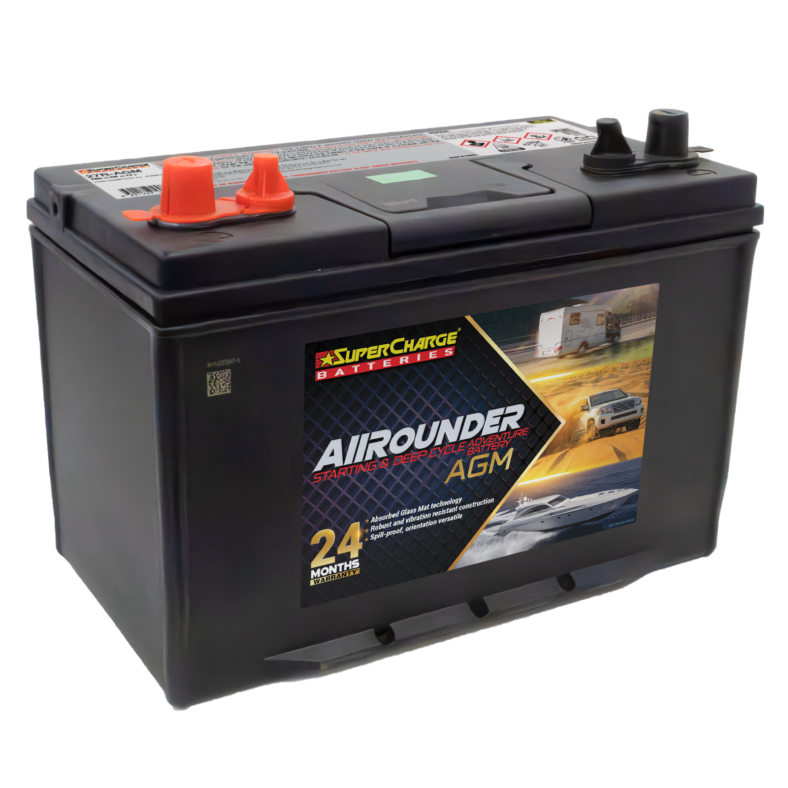Dependable 27R-AGM Battery | Supercharge Batteries