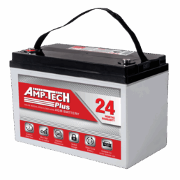 AT121000DSP VRLA Battery by Amp-tech for Adventure Applications