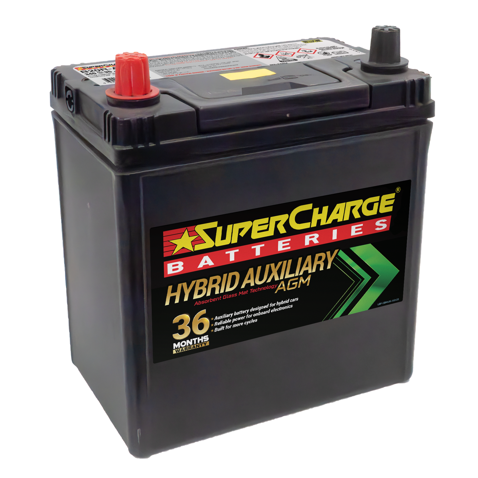 B20R-AGM High-Performance Battery | Super Charge Batteries