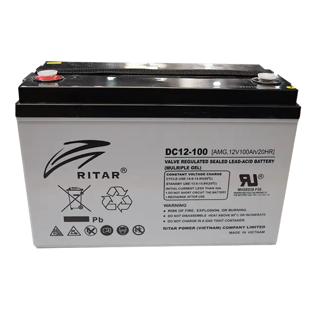 DC12-100AMG | Supercharge Batteries