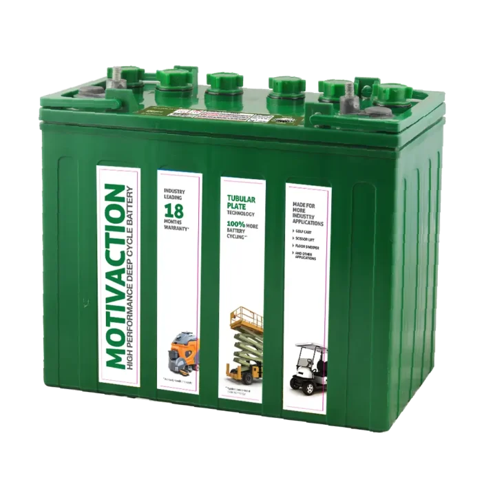 M1275T Tubular Plate Battery by Motivaction for Industrial Applications.