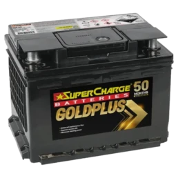 MF55 GoldPlus Battery by Supercharge Batteries for European Automotive Applications