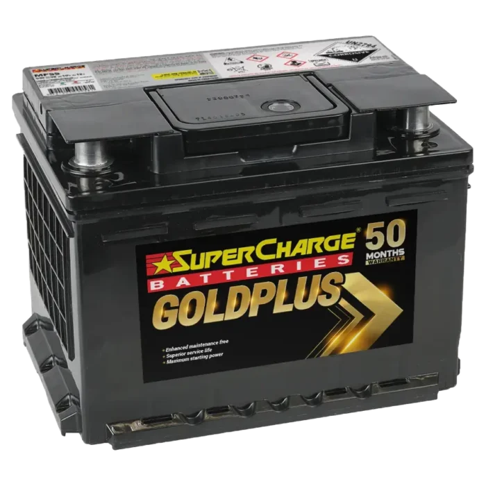 MF55 GoldPlus Battery by Supercharge Batteries for European Automotive Applications