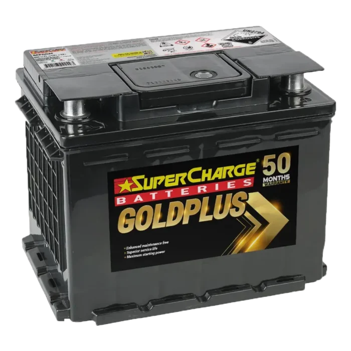 MF55H GoldPlus Battery by Supercharge Batteries for European Automotive Applications