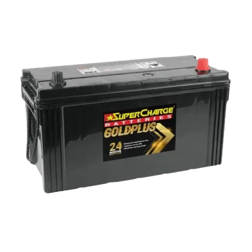 Supercharge Batteries MFN100L maintenance-free battery for 4WD, SUV, truck, and industrial use
