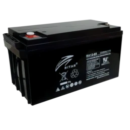 RA12-65 RA Series Battery by Ritar for telecom systems, fire & alarm, emergency systems, UPS/EPS & solar inverters.