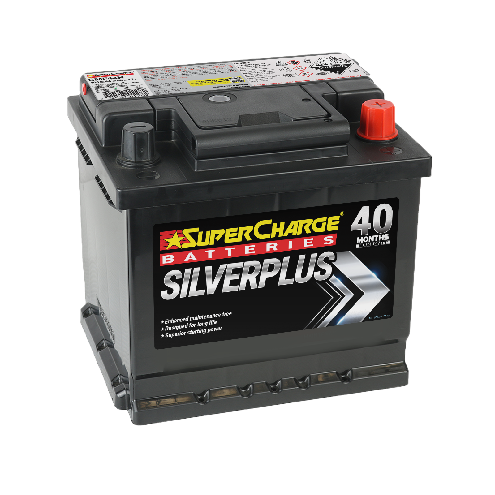 SMF44H Battery For Reliable Starting Power | Supercharge Batteries