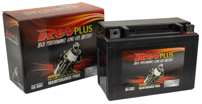 ST6.5B-3 Motorcycle Battery by Revplus for Motorcycle Applications