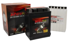 STX14AH-BS-PW Motorcycle Battery by Revplus for Motorcycle Applications