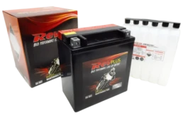 STX16-BS Motorcycle Battery by Revplus for Motorcycle Applications