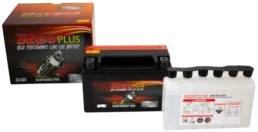 STX7A-BS Motorcycle Battery by Revplus for Motorcycle Applications