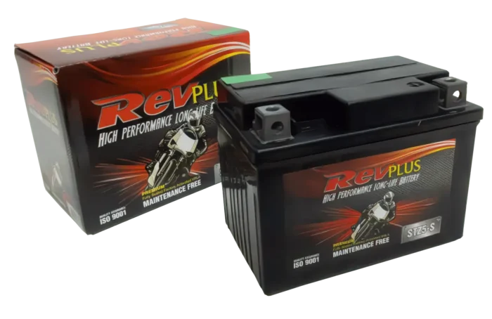 STZ5-S Motorcycle Battery by Revplus for Motorcycle Applications