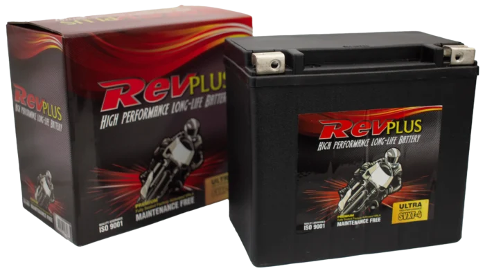 SVXT-4 Motorcycle Battery by Revplus for Motorcycle Applications