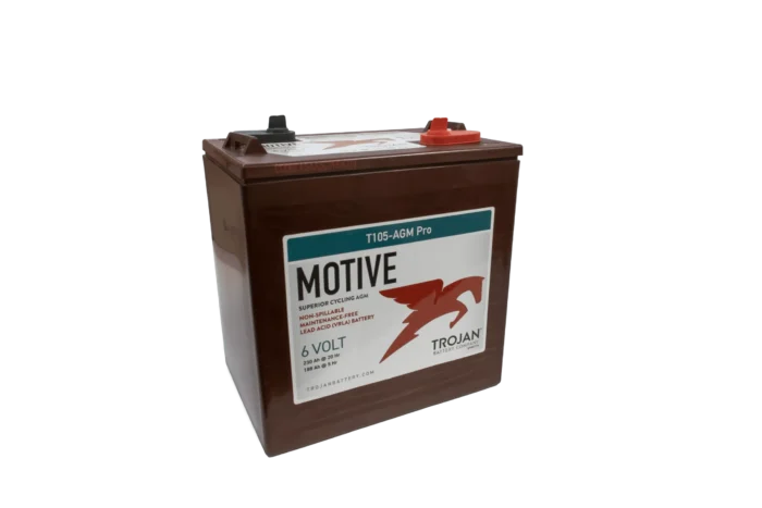 T105-AGM-PRO AGM Battery by Trojan for demanding industrial and commercial environments