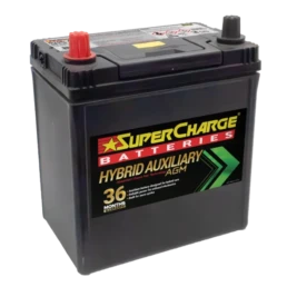 B20R-AGM Hybrid Auxiliary Battery by Supercharge Batteries for Hybrid Auxiliary Applications