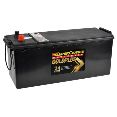 EMFN120R maintenance-free battery by Supercharge Batteries for European truck applications.