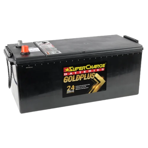 EMFN150R maintenance-free battery by Supercharge Batteries for European truck applications.