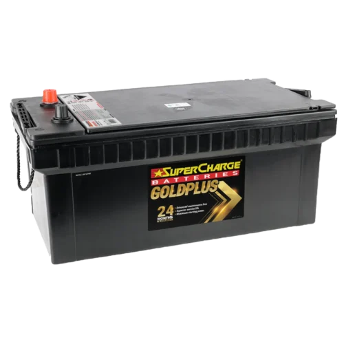 EMFN200L maintenance-free battery by Supercharge Batteries for European truck applications.