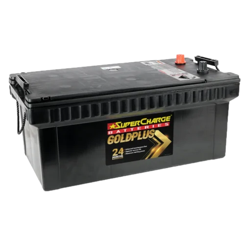 EMFN200R maintenance-free battery by Supercharge Batteries for European truck applications.