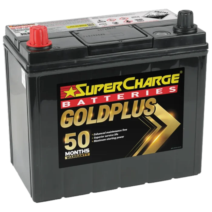 MF55B24RS GoldPlus Battery by Supercharge Batteries for Japanese Automotive Applications