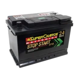 MF66HEF Stop-Start Battery by Supercharge Batteries for stop-start vehicles and EFB in-cabin applications