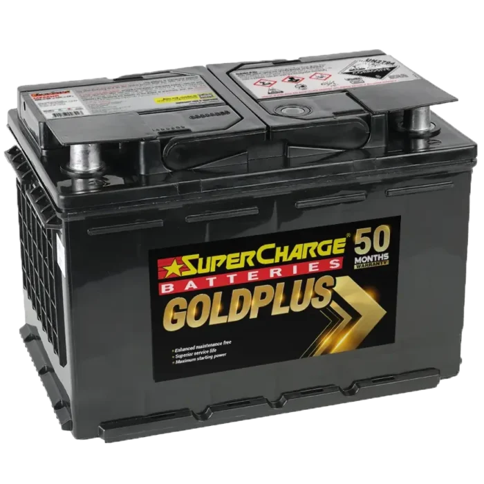 MF66HR GoldPlus Battery by Supercharge Batteries for European Automotive Applications