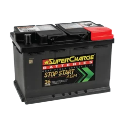 MF66HSS Stop-Start Battery by Supercharge Batteries for AGM Applications and In-Cabin Installation