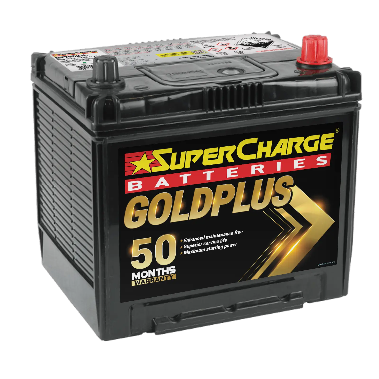 GoldPlus MF75D23L Japanese Automotive battery by Supercharge Batteries