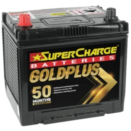 MF75D23R GoldPlus Battery by Supercharge Batteries for Japanese Automotive Applications