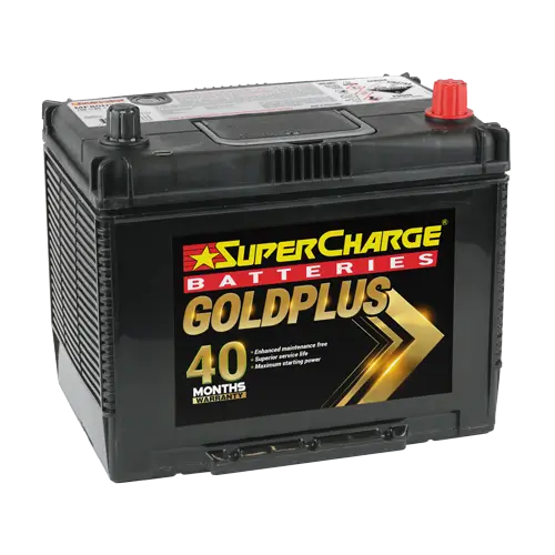 Supercharge Batteries MF80D26L GoldPlus range 4WD, SUV, truck, industrial battery