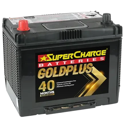 MF80D26R GoldPlus Battery by Supercharge Batteries for 4WD and Truck Applications