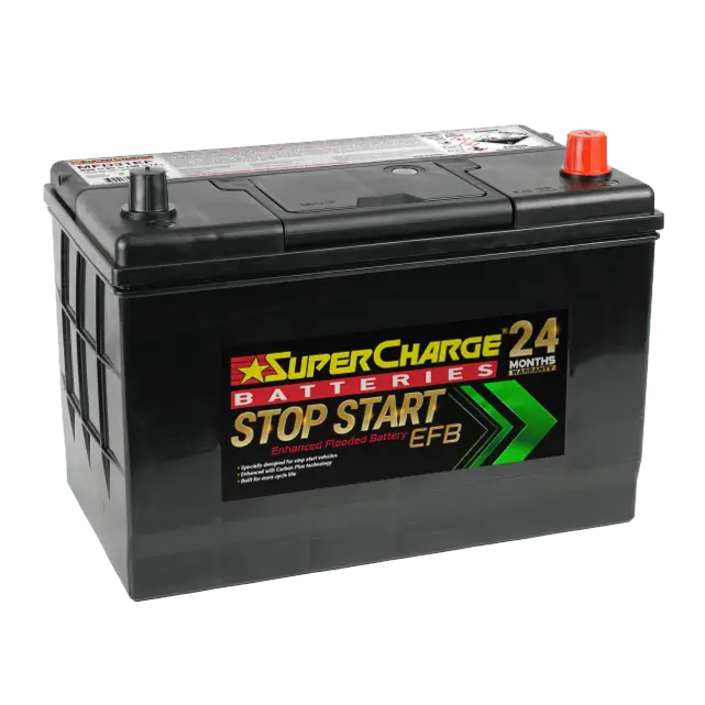 Supercharge Batteries MFD31EF Stop-Start EFB Battery for In-Cabin Installation