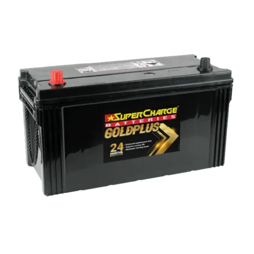 Supercharge Batteries MFN100 maintenance-free battery for 4WD, SUV, truck, and industrial vehicles