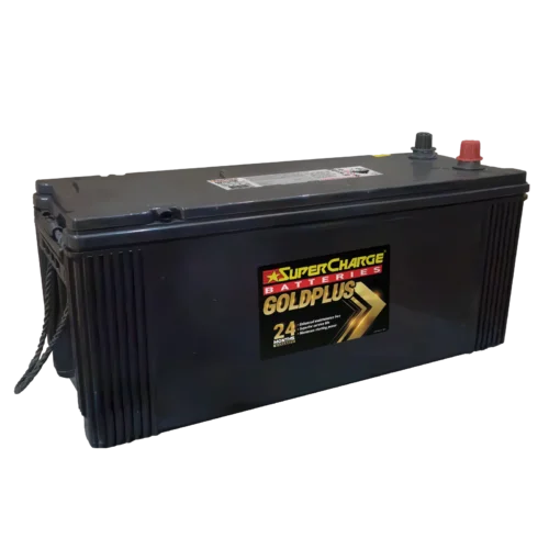 Supercharge Batteries MFN120L maintenance-free battery for 4WD, SUV, truck, and industrial use