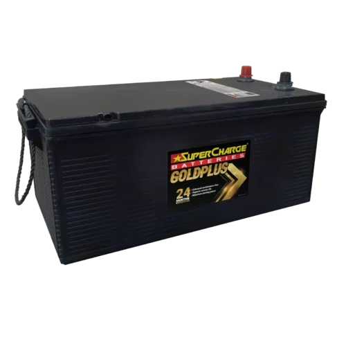 Supercharge Batteries MFN200R maintenance-free battery for 4WD, SUV, truck, and industrial use