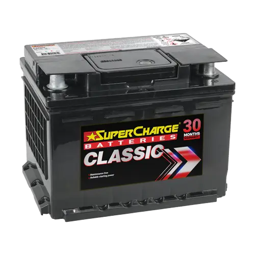 Supercharge Batteries N55 Classic Fully-Sealed Maintenance-Free Battery for European Automotive Applications