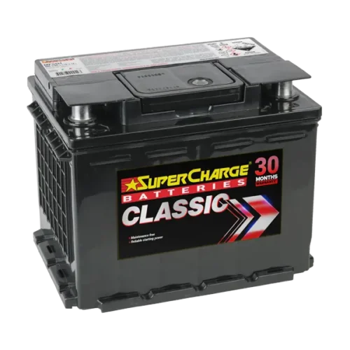 Supercharge Batteries N55H Classic Fully-Sealed Maintenance-Free Battery for European Automotive Applications