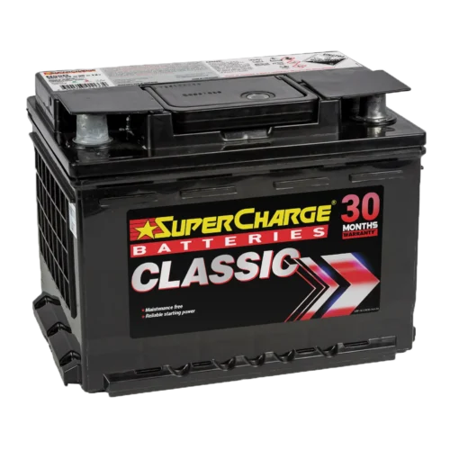 Supercharge Batteries N55R Classic Fully-Sealed Maintenance-Free Battery for European Automotive Applications