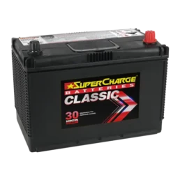 N70ZZLX Classic battery by Supercharge Batteries – sealed maintenance-free design for 4WD/truck vehicles.