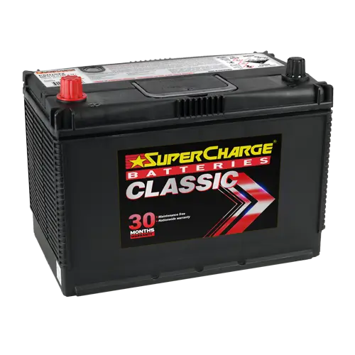 Supercharge Batteries N70ZZX Classic Fully-Sealed Maintenance-Free Battery for 4WD and Truck Applications