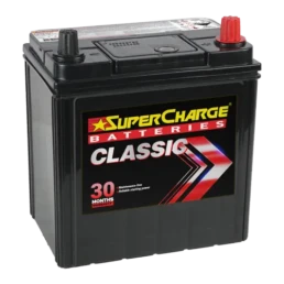 NS40ZL Classic Battery by Supercharge Batteries for Japanese Automotive Applications.