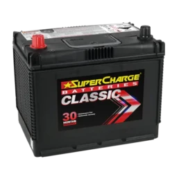 NS70 Classic Battery by Supercharge Batteries for 4WD and Truck Applications