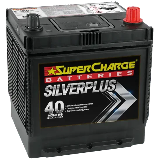 SMF50D20L - SilverPlus Battery | Supercharge Batteries