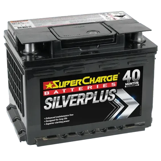 SMF53L SilverPlus Battery by Supercharge Batteries for European Automotive Applications
