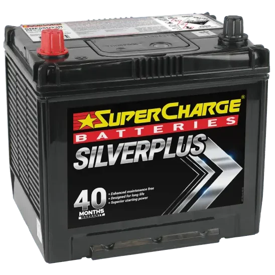 SMF55D23R SilverPlus Battery by Supercharge Batteries for Japanese Automotive Applications