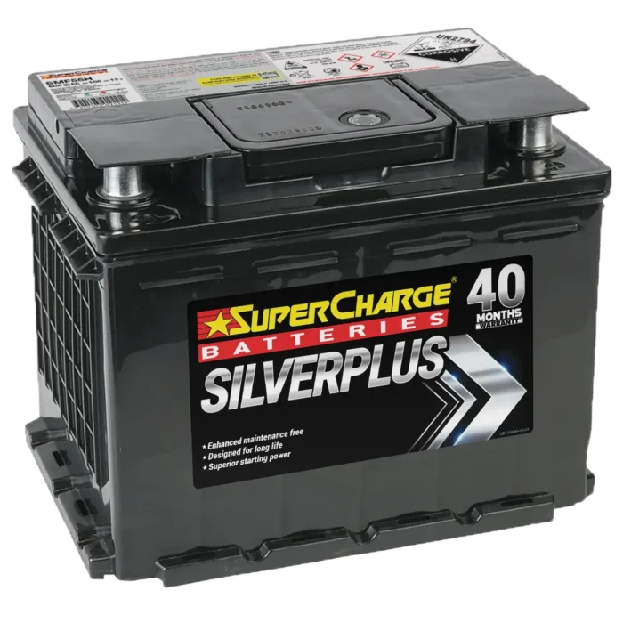 SMF55H SilverPlus Battery by Supercharge Batteries for European Automotive Applications