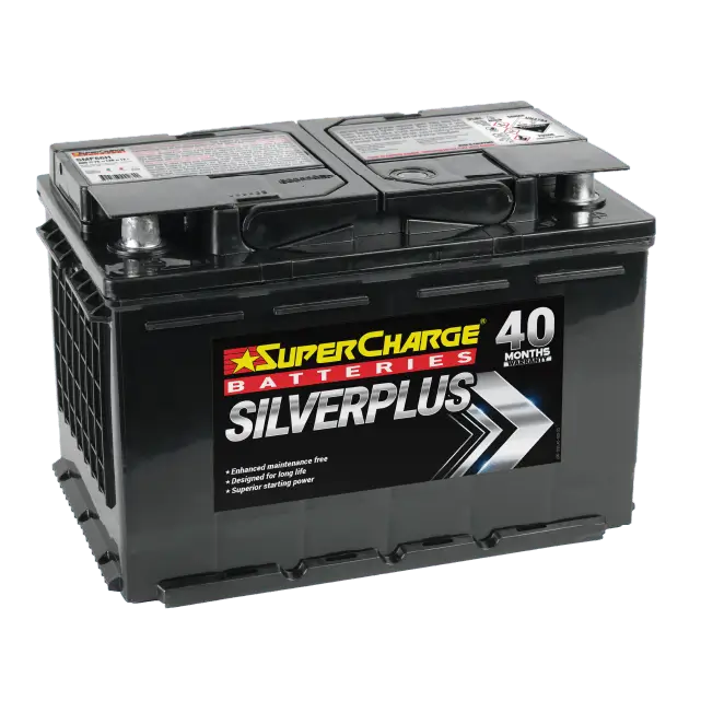 SMF66H SilverPlus Battery by Supercharge Batteries for European Automotive Applications
