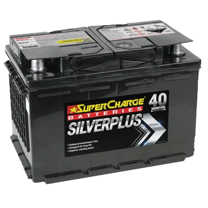 SMF66HR SilverPlus Battery by Supercharge Batteries for European Automotive Applications