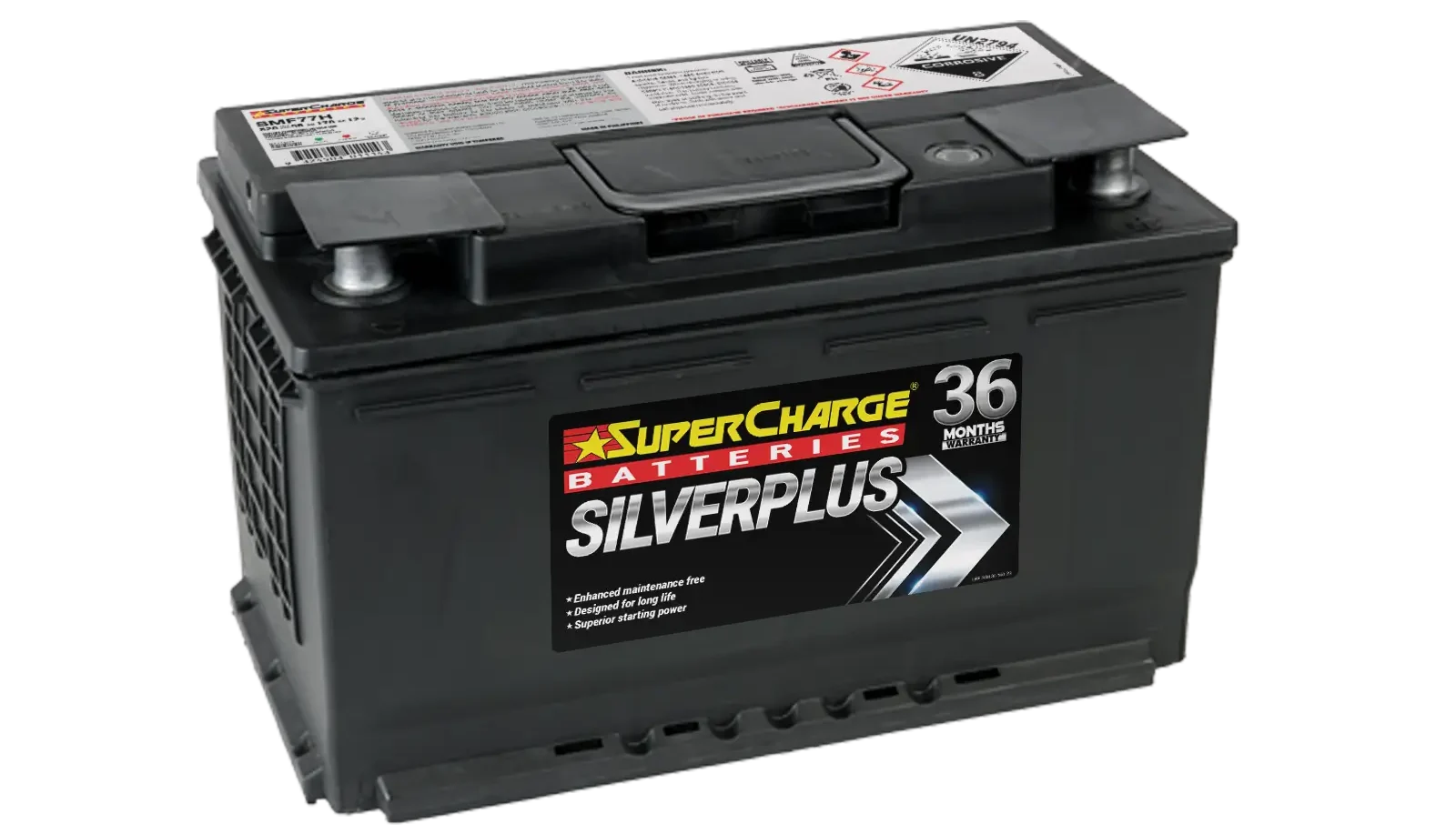 SMF77H – SilverPlus Battery | Supercharge Batteries